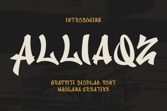 Alliaqz: The Bold Typeface for Urban Creativity