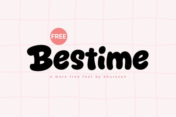 Bestime: A Modern, Cute Font for Creative Design Projects