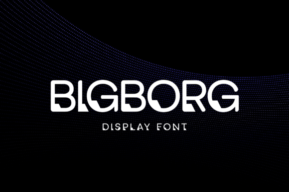 Bigborg: A Bold Display Font for Creative Impact