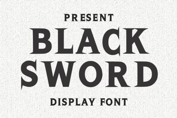 Black Sword: A Bold Typography Choice for Dynamic Design