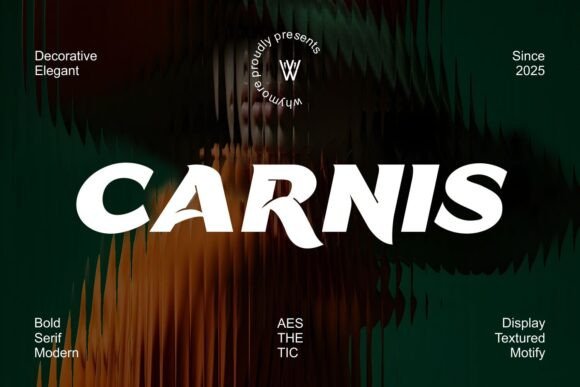 CARNIS: Bold Typography for Impactful Design
