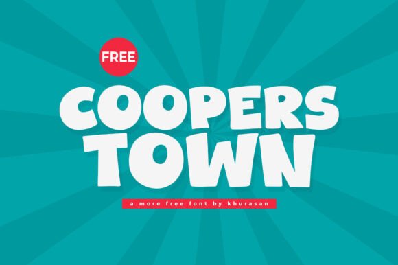 Coopers Town: A Versatile Display Font for Creative Design Projects