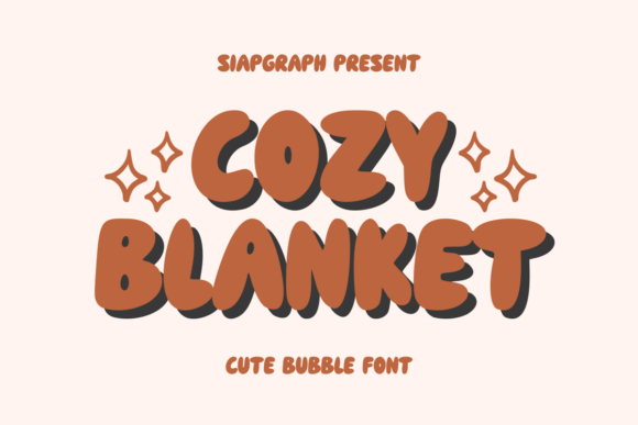 Cozy Blanket: A Warm and Playful Font for Creative Expression