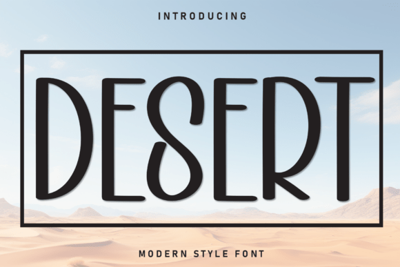 Desert: A Playful Handwritten Font for Joyful Design Projects