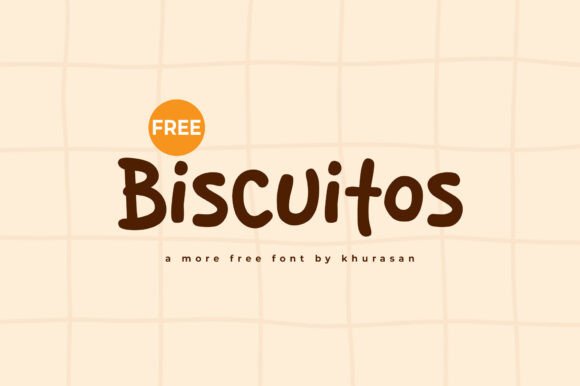 Discover the Charm of Biscuitos: A Modern and Cute Font for Creative Designers