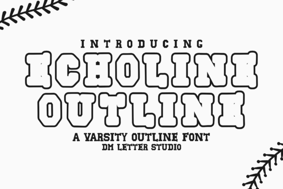Echoline Outline: A Stylish Font with Substance