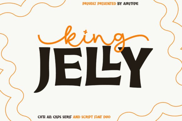 King Jelly: A Cuteness-Packed Font Duo for Playful Designs