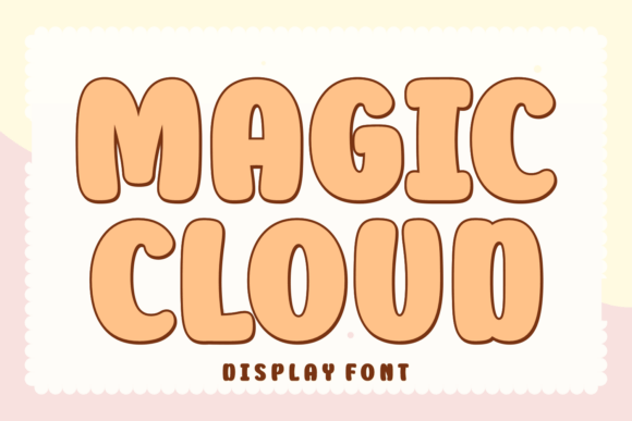 Magic Cloud Display Font: A Creative Workflow Essential
