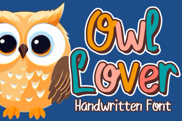 Owl Lover: A Playful Font for Creative Design Projects