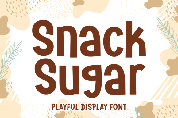Snack Sugar: A Bold, Playful Font for Creative Projects