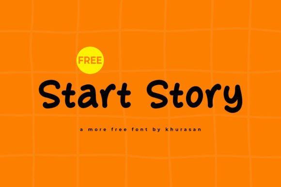 Start Story: A Cute Display Font That Deserves a Second Look