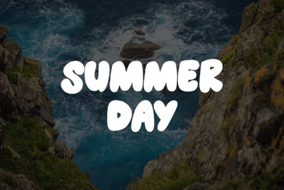 Summer Day: A Fresh Approach to Typography