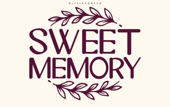 Sweet Memory: A Font Designed for Creative Impact