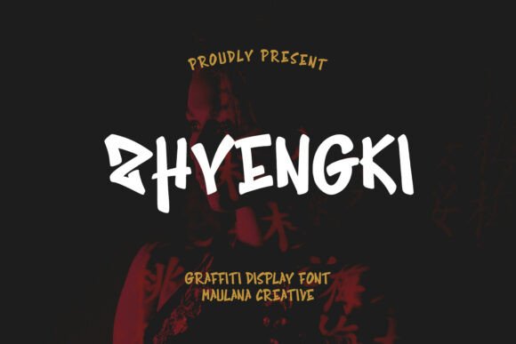 Zhyengki: A Bold Typeface for Edgy, Urban Design Projects